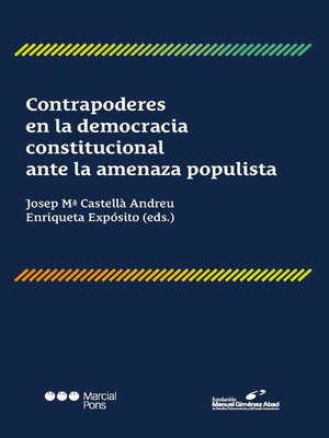 cover image of Contrapoderes en la democracia constitucional ante la amenaza populista